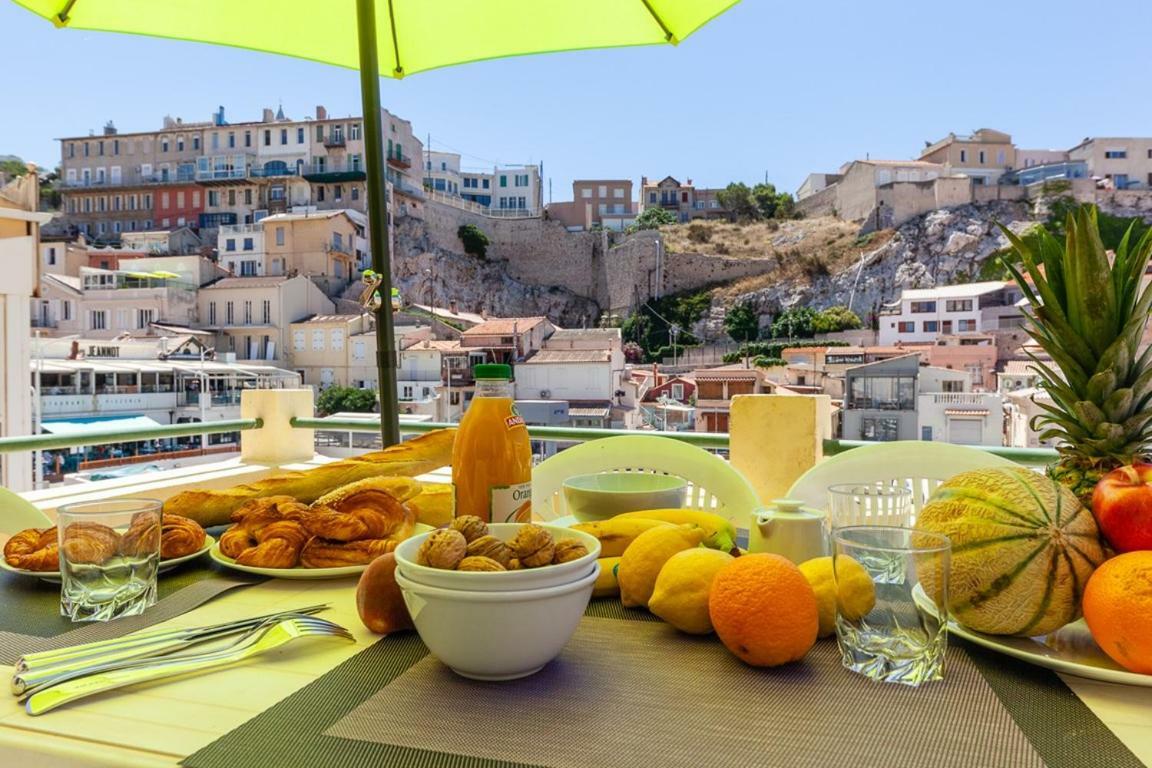 Au Vallon -Terrasse De Reve Au Vallon Des Auffes Marseille Exterior photo